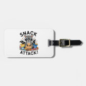 Snack Attack Gepäckanhänger (Vorderseite horizontal)