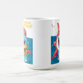 Snack Attack Shark Mug Kaffeetasse (Mittel)