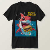 Snack Attack Shark T-Shirt (Design vorne)