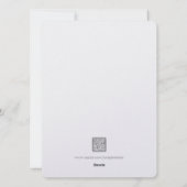 Snack auf einen Kaffee-Cup Feiertagskarte (Rückseite)