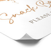 Snack Bar Food Teddy Bear Balloon Birthday  Poster (Ecke)