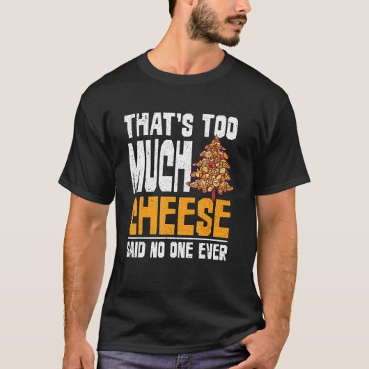 Snack Cheddar Käse Feinschmecker Käse T-Shirt (Vorderseite)
