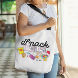 Snack Dealer Mama Life Funny Tote Tasche