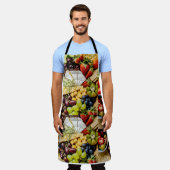 Snack mit Käse, Obst und Cracker Schürze (Getragen)