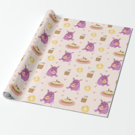 Snack Monsters Geschenkpapier