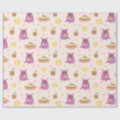 Snack Monsters Wrapper Geschenkpapier (Flach)