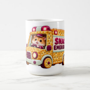 Snack-Notfall Lustiger Hamster Kaffeetasse