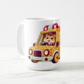 Snack-Notfall Lustiger Hamster Kaffeetasse (Vorderseite Links)