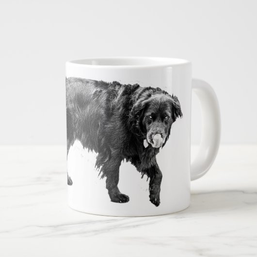 Snack O'Clock Strut Jumbo-Tasse (Vorderseite Rechts)