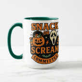 Snack or Scream Committee | Halloween Tasse (Links)