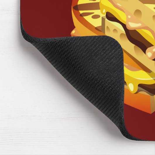 Snack Red Mousepad (Ecke)