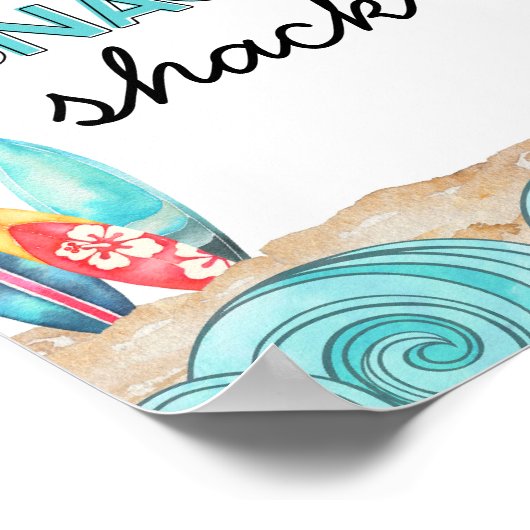 Snack Shack Party-Signierung Poster (Ecke)