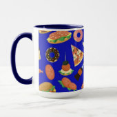 Snack Time Blue Coffee Tasse (Links)