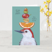 Snack Time Card Karte (Gelbe Blume)