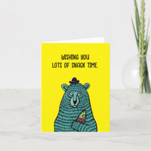 Snack Time Dankeskarte