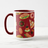 Snack Time Red Coffee Tasse (Links)