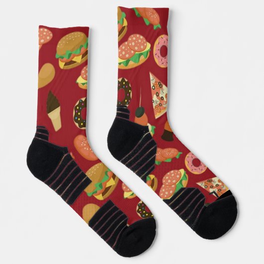 Snack Time Red Socken (Rechts)