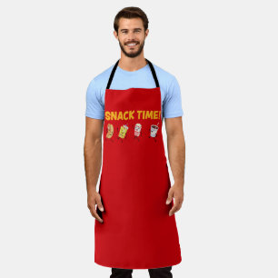 Snack Time! Retro Candy Popcorn Schürze