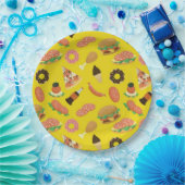 Snack Time Yellow Picnic Paper Teller (Party)