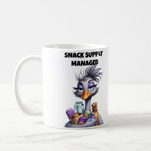Snack-Vorrat-Manager-Mutter Kaffeetasse (Links)