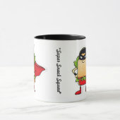 "Snack-Zeit-Held" Tasse (Zentrum)