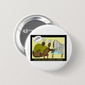 Snacks E-Mail Gefallen Cartoon Geschenke & T-Shirt Button (Vorne & Hinten)