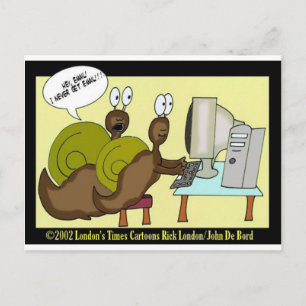 Snacks E-Mail Gefallen Cartoon Geschenke & T-Shirt Postkarte