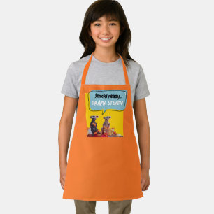 Snacks fertig, Drama Stetig Schürze