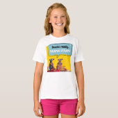 Snacks fertig, Drama Stetig T-Shirt (Vorne ganz)