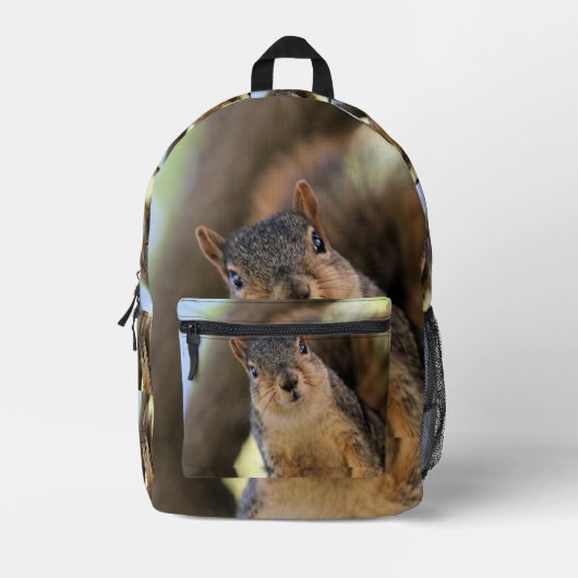 Snacks! Ich Liebe Snacks! Bedruckter Rucksack (Vorderseite)