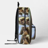 Snacks! Ich Liebe Snacks! Bedruckter Rucksack (Links)