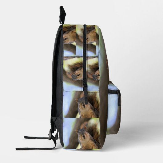 Snacks! Ich Liebe Snacks! Bedruckter Rucksack (Links)