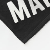 Snacks machen mich Nicer Raccoon Funny Niedlich Fo Fleecedecke (Ecke)