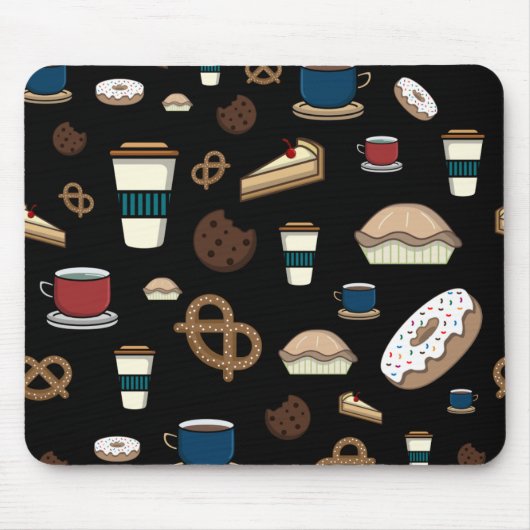 Snacks Pattern Mousepad (Vorne)