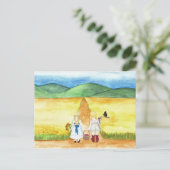 Snacks Postkarte (Stehend Vorderseite)