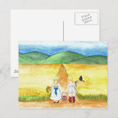 Snacks Postkarte (Vorne/Hinten)