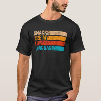 Snacks sind meine Liebe Süßwarenladen Funny Men W T-Shirt
