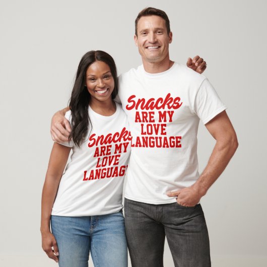 Snacks sind meine Liebe T-Shirt (Unisex)