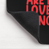 Snacks sind meine Liebessprache Kleinkind Valentin Mousepad (Ecke)