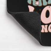 Snacks sind meine Liebessprache Valentinstag Kinde Mousepad (Ecke)