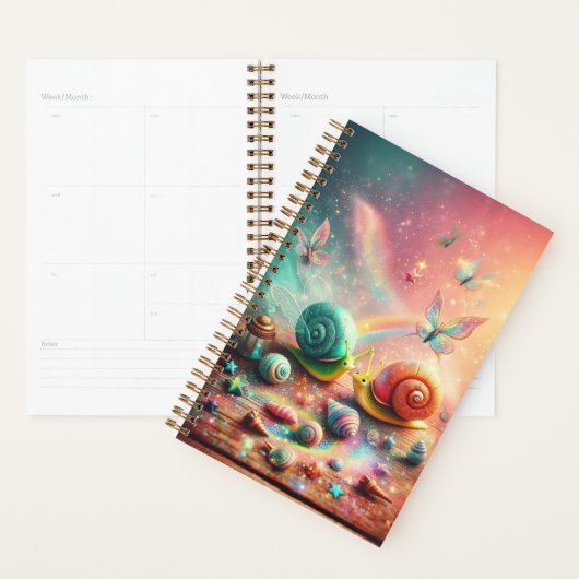 Snacks und Fairy Dust Journal Planner Notebook Planer (Anzeige)