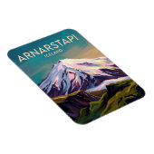Snæfellsjökull-Nationalpark Island Magnet (Rechte Seite)