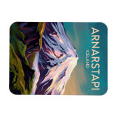 Snæfellsjökull-Nationalpark Island Magnet (Horizontal)