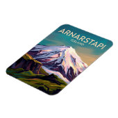 Snæfellsjökull-Nationalpark Island Magnet (Linke Seite)