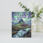 Snæfellsnes Island Postkarte (Stehend Vorderseite)