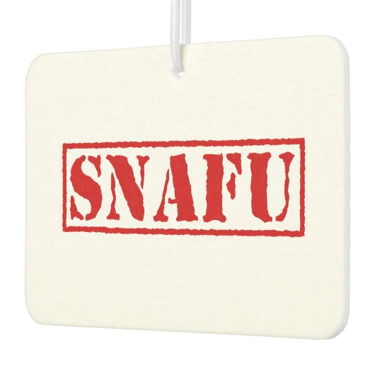 SNAFU AUTOLUFTERFRISCHER (Links)