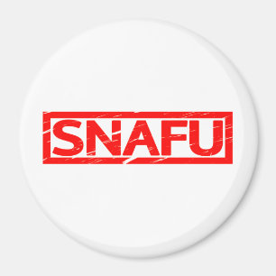 Snafu Briefmarke Magnet