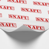 SNAFU GESCHENKPAPIER (Ecke)