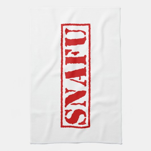 SNAFU GESCHIRRTUCH (Vertikal)