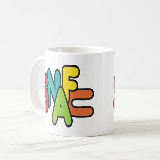 SNAFU KAFFEETASSE (Vorderseite Links)